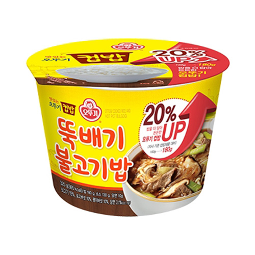 컵밥 뚝배기불고기밥(증량) 320G