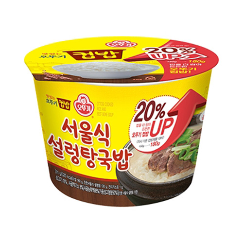 컵밥 서울식설렁탕국밥(증량) 311G