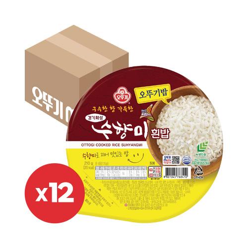 오뚜기밥 수향미밥 (210gX12)