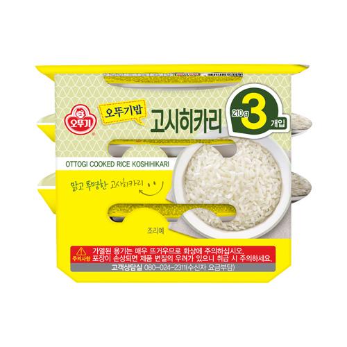 오뚜기밥 고시히카리 (210GX3)