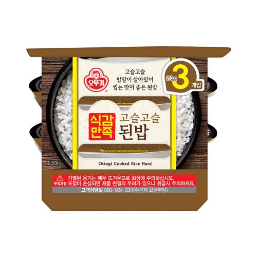 오뚜기밥 식감만족 고슬고슬된밥 (210GX3)